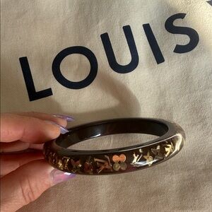 Louis Vuitton Narrow Inclusion Bangle Bracelet